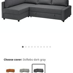 Gray Couch With Pull Out Bed 