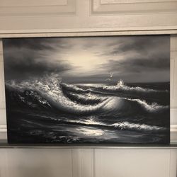 Canvas oil painting