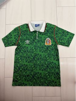 Mexico Polo Green Soccer Jersey
