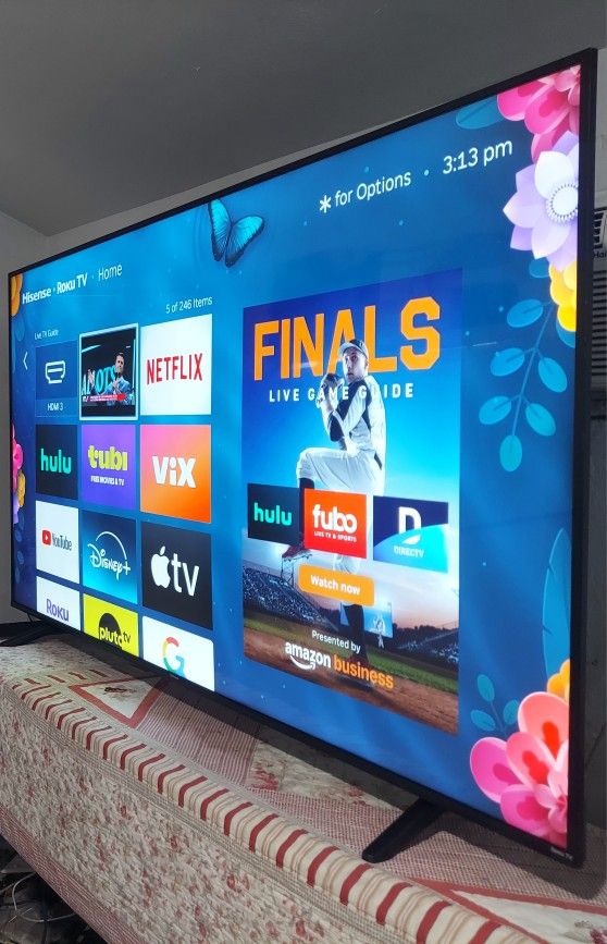 ✴️SMART TV HISENSE 75" 4K ROKU LED HDR DOLBY VISION FULL UHD 2160p🛑✴️ ( NEGOTIABLE )✴️🛑 FREE DELIVERY ✴️