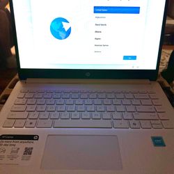 Brand new HP 14” laptop with Intel processor