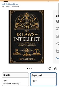 The 48 Laws of Intellect book