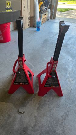 floor jack stands. $ 80.00