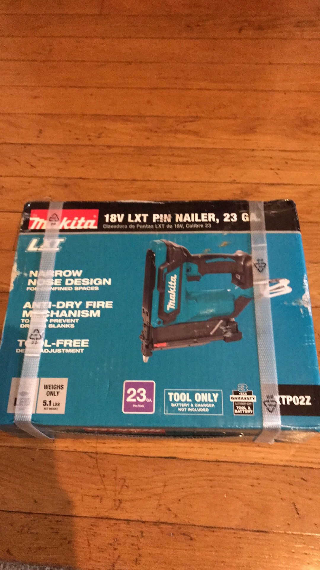 Makita 18v Pin Nailer