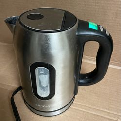 Kenmore Electric Kettle, 1.7 Litre, Digital & Cordless Kettle, Stainless Steel