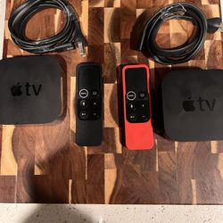 2 Apple TVs 2nd Gen