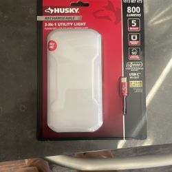 Husky three and one utility light 800 lm
