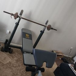 Weight Bench & Bar