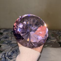 Large Pink Diamond, Perfect For Valentines