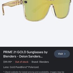 Blenders Deon Sanders Sun Glasses 