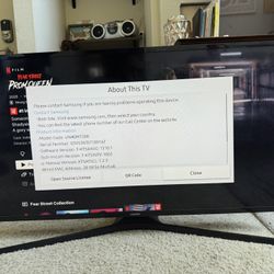 Samsung 40” LED TV