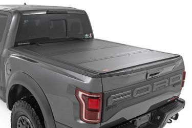 Hard Tri-Fold Flip Up Bed Cover 5'7" Bed For Ford F-150 (21-26)/F-150 Lightning (22-26)