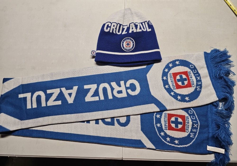 Cruz Azul Scarf & Beanie