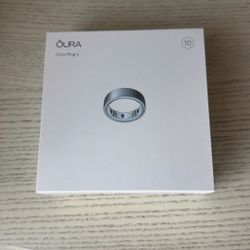 Oura Ring 4 Size 10 ( Brushed Silver) Price On https://offerup.com/redirect/?o=b3VyYXJpbmcuY29t: 399$