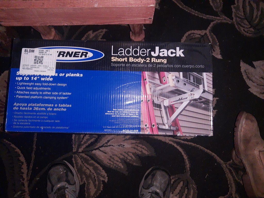 Brand New Pair Of Heavy Duty Ladder Jacks