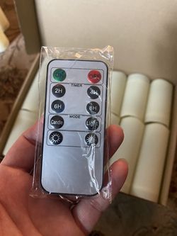 Battery Operated Candles With Remotes  Thumbnail