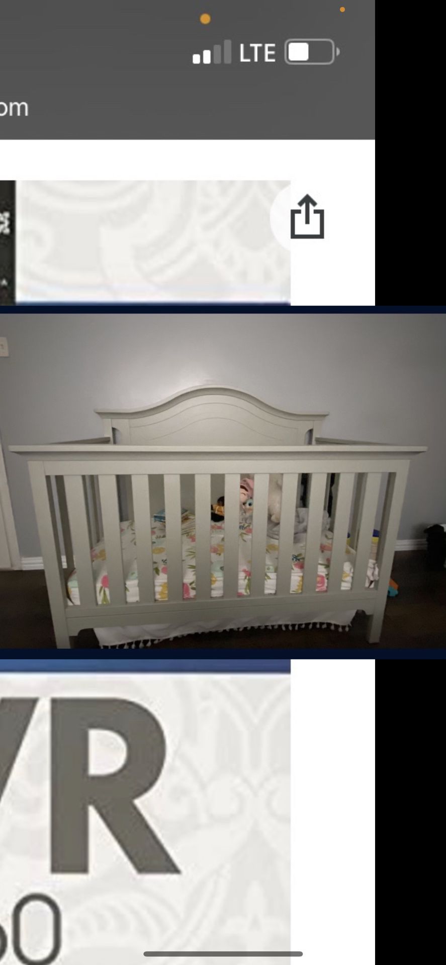 Crib 3 In One. $120  Or Better Offer