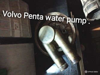 Volvo Penta water pump.