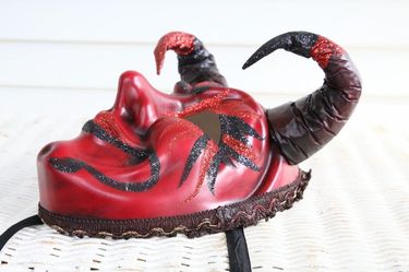 Hand Painted Venetian Devil Halloween Mask - Pier 1 (Halloween Decorations/ Costume)