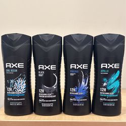 Axe body wash 16 oz: $3 each