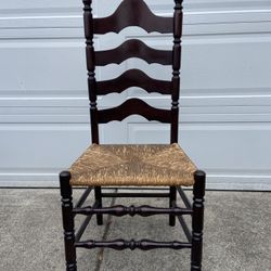 Vintage Ladder Back Side Chair