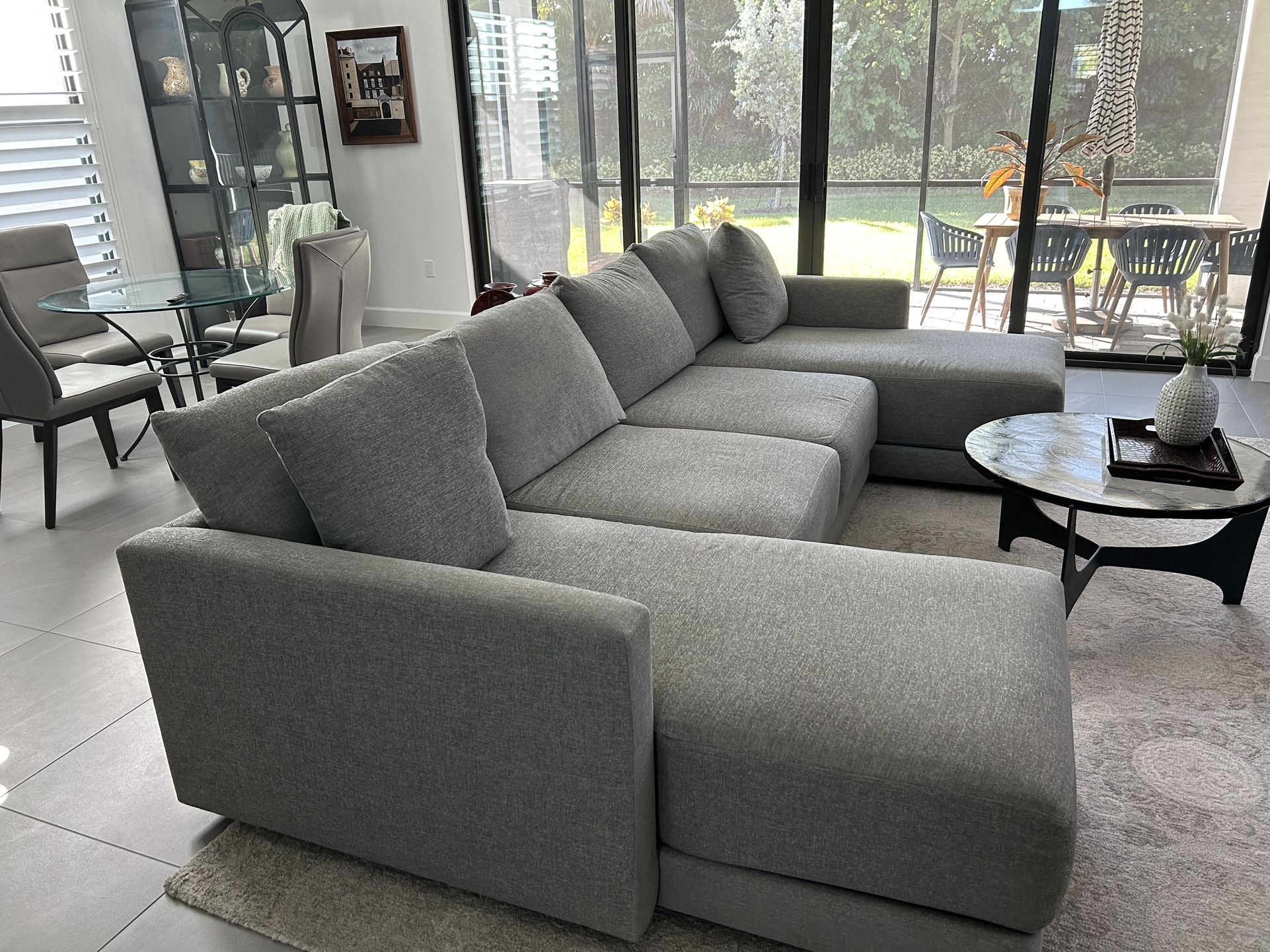 Mint Condition Sectional Sofa.