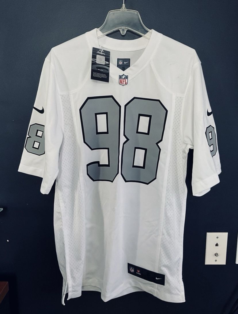 MEN Raiders Maxx Crosby Football Jersey For men (Small To 3XL)