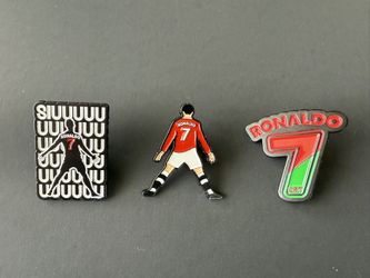 Cristiano Ronaldo Enamel Pin
