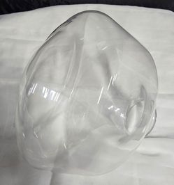 New Pottery Barn Classic Schoolhouse Light Fixture globe and 3 screw  mount