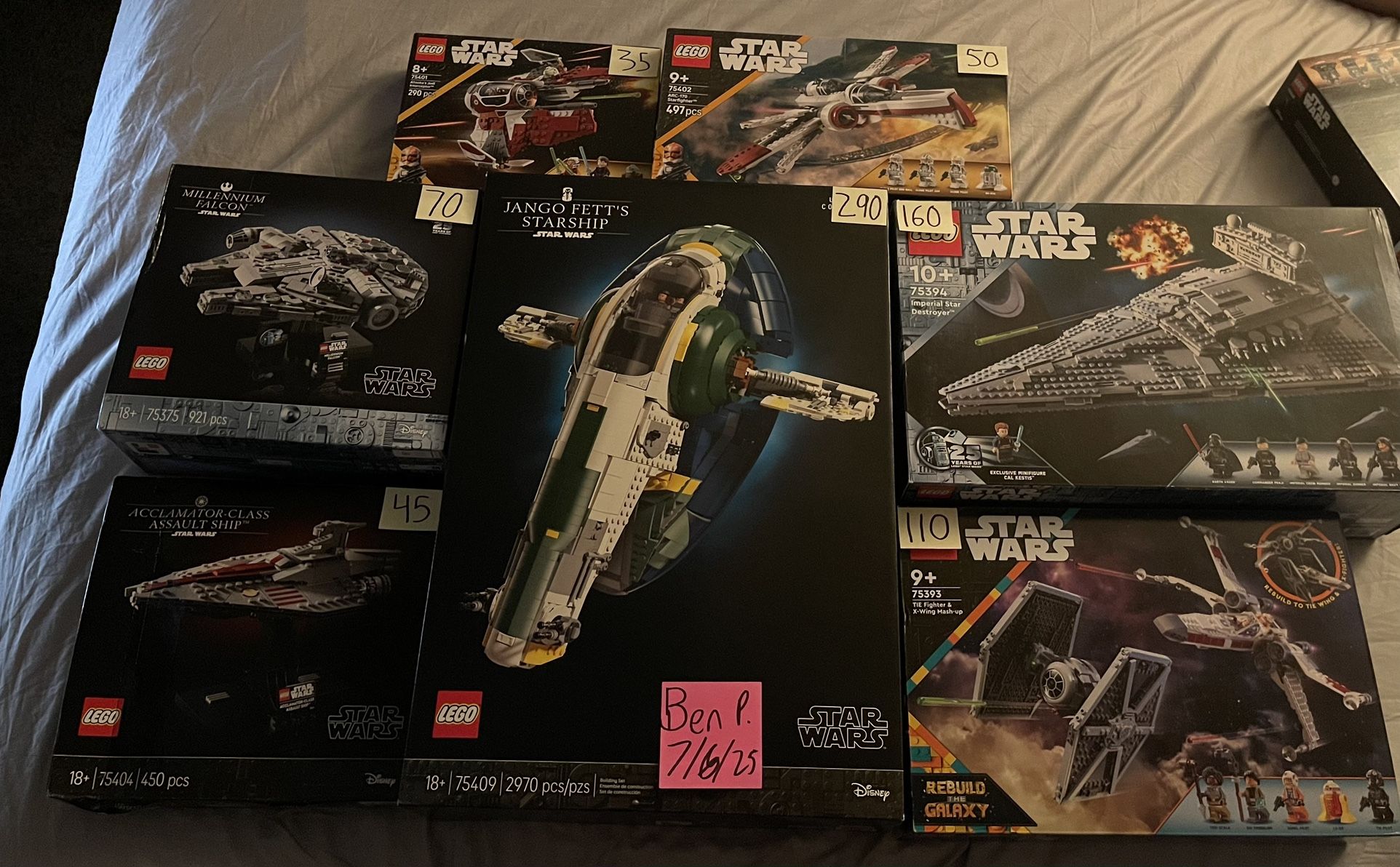 Lego Star Wars Sets