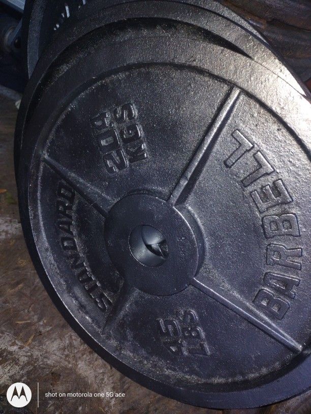 45lb Pair Olympic Weights 

PRICE FIRM