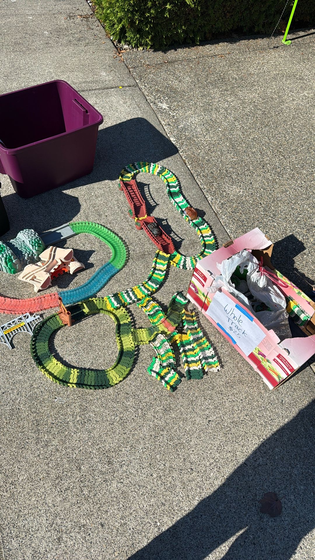 Flexible Car Track