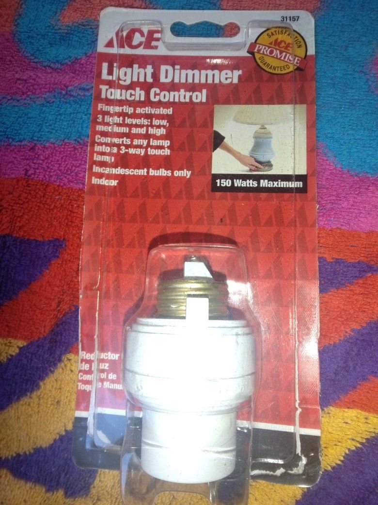 Brand New Never Used Light Dimmer Touch Control Three Light Levels Low Medium And High