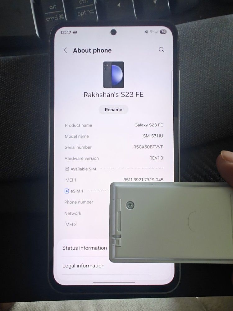 S23FE 128gh Unlocked 