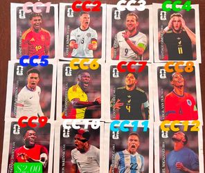 Coca Cola Stickers World Cup