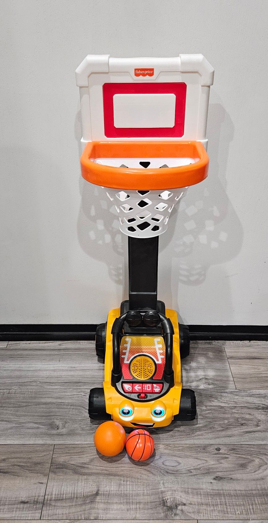 Fisher-Price B.B. Hoopster Electronic Basketball Toy with Lights & Sounds