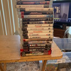 PS3 Games $5-$10 Each. Most Are $5 Willing To Give Package Deals