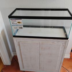 New 20 Gallon Fish Tank  With New Stand And"" Use Power Filter"" $ 255 Obo