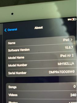 Ipad air 2