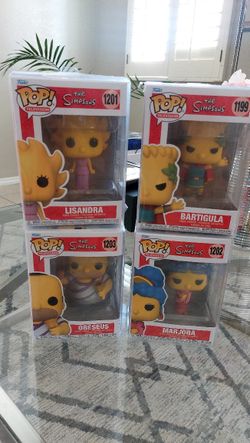 Brand New Simpsons Funko Pops