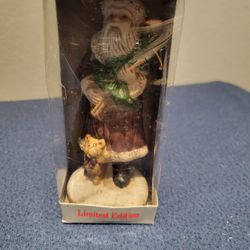 1904 Austria Porcelain Santa Ornament 