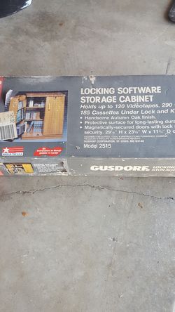 Storage Cabinet, never opened