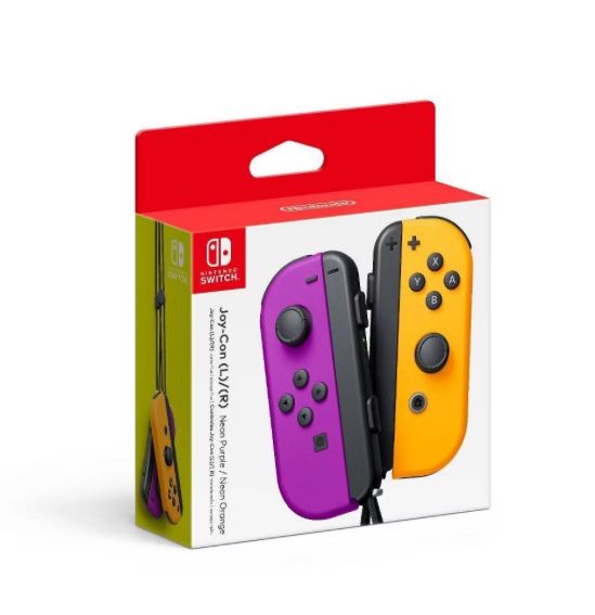 Nintendo Orange L/R Brand New Orange Purple
