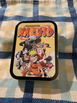 2005 Naruto playing cards with tin
