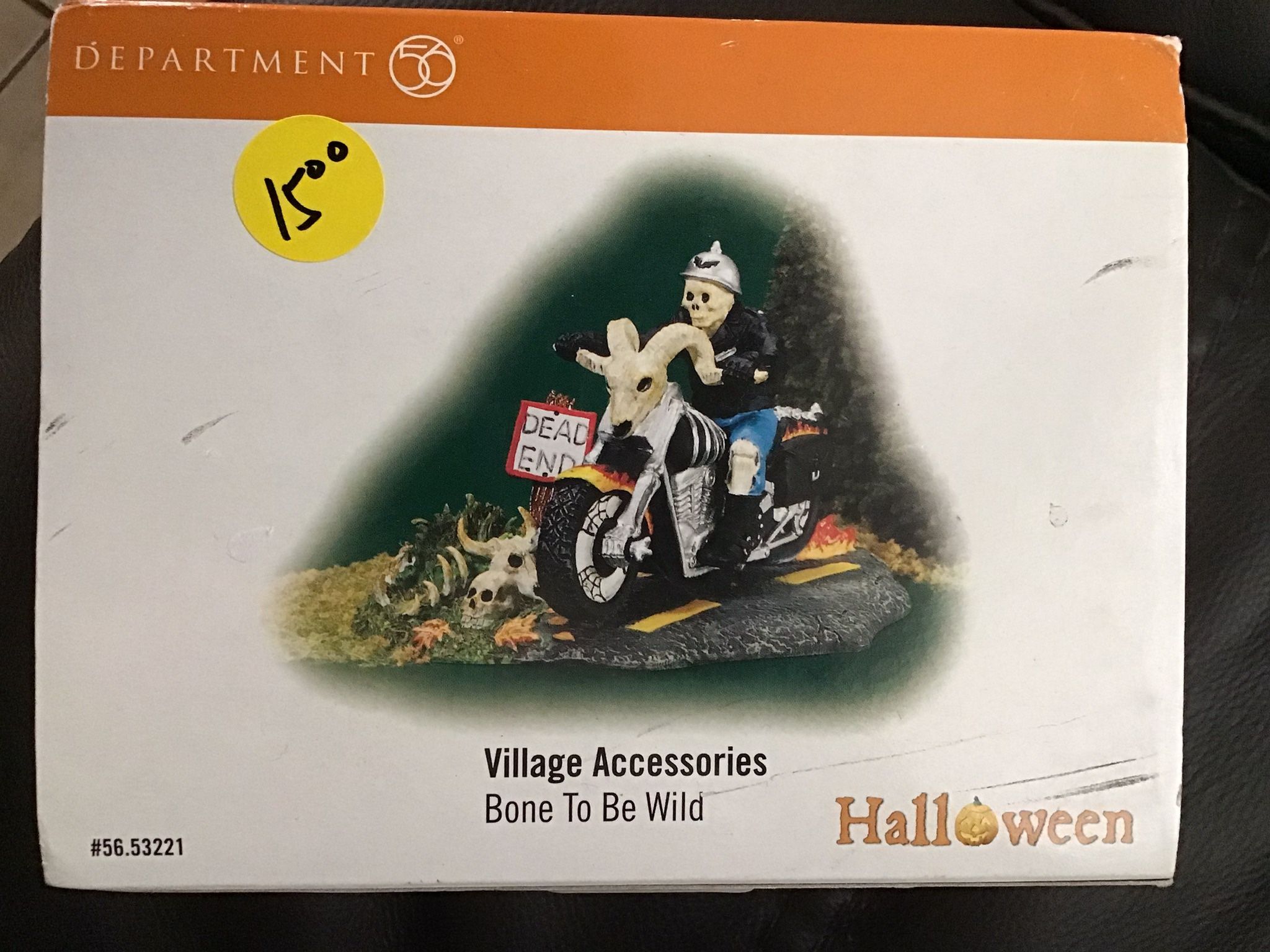 Vintage 2005 Dept 56 Halloween Bone To Be Wild