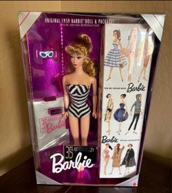 1959 Barbie Doll 35th Anniversary Special Edition Reproduction NIB