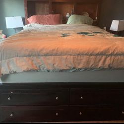 Custom King Bed frame