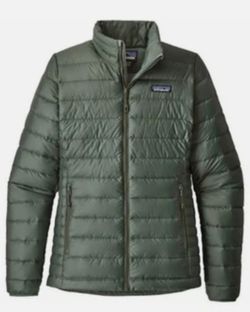 Patagonia Women's Down Sweater Jacket  Pesto Green women's Size Small NWOT