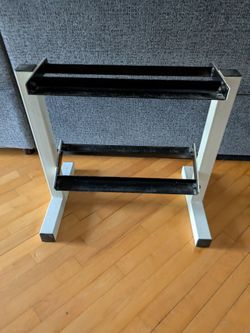 Heavy Duty Small 2 Tier Weight Dumbbell Rack