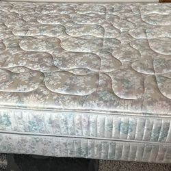 Queen Mattress , Box spring , Head , Foot Bored And Rails 